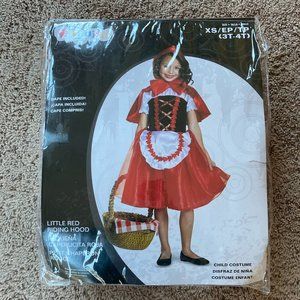 Girls Storybook Lil Red Riding Hood Costume